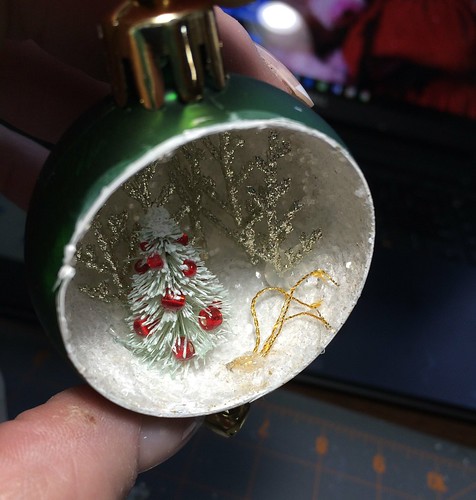 Christmas diorama ornament