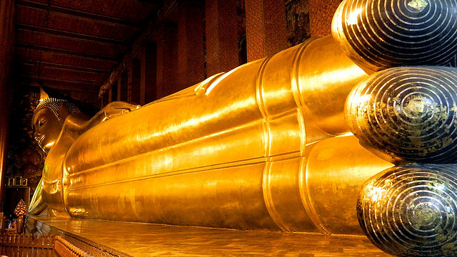 Buddha d'Oro reclinado