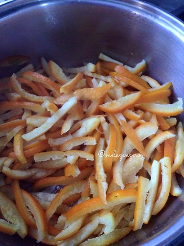 filetti di arancia
