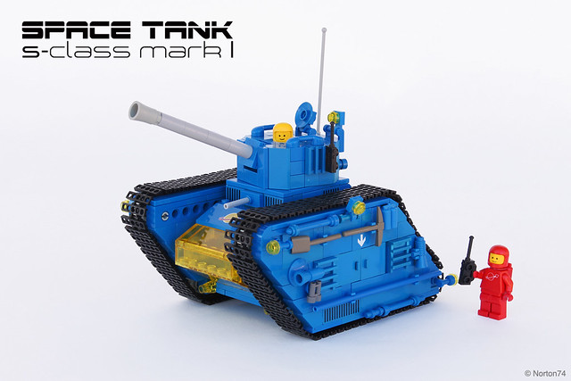 "Blue Bull" | S-class Space Tank LEGO