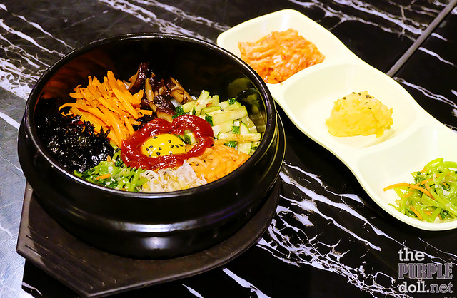 Free Bibimbap and banchan