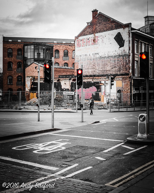 'Ghost' sign, Hockley, Nottingham-20160205