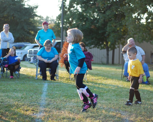 Soccer and Ava 2nd bday3