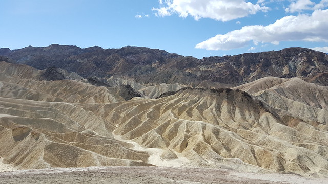 View from Zabriskie Point in Death Valley