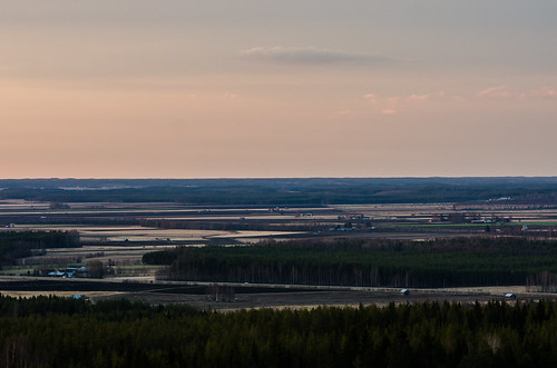 sunset finland landscape evening spring southern 70200 lapua ostrobothnia eteläpohjanmaa simpsiö
