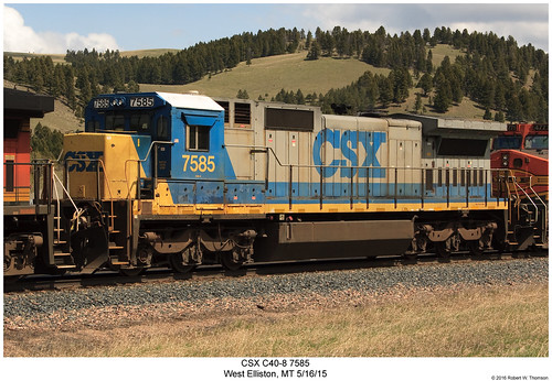 railroad train montana diesel railway trains locomotive trainengine ge elliston dash8 csx c408 dash840c sixaxle