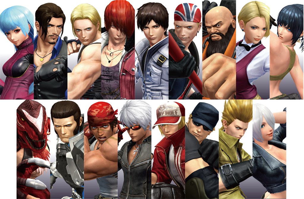 KOF 14 - PRESENTED CHARACTERS IN THE GAME... 24983094815_21fcd04112_b