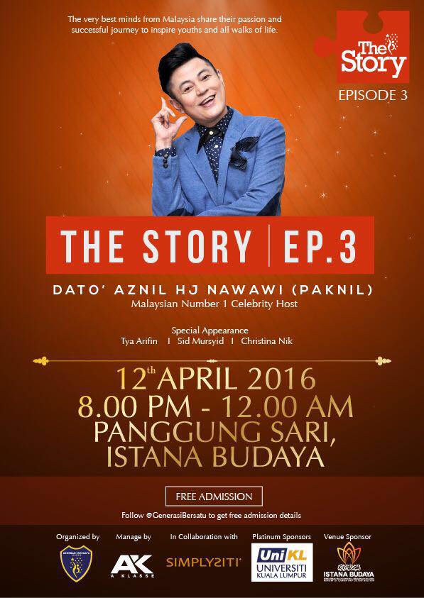 The Story Episode 3 Datuk Aznil Haji Nawawi