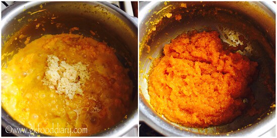 Carrot Halwa Recipe for Toddlers and Kids - step 5