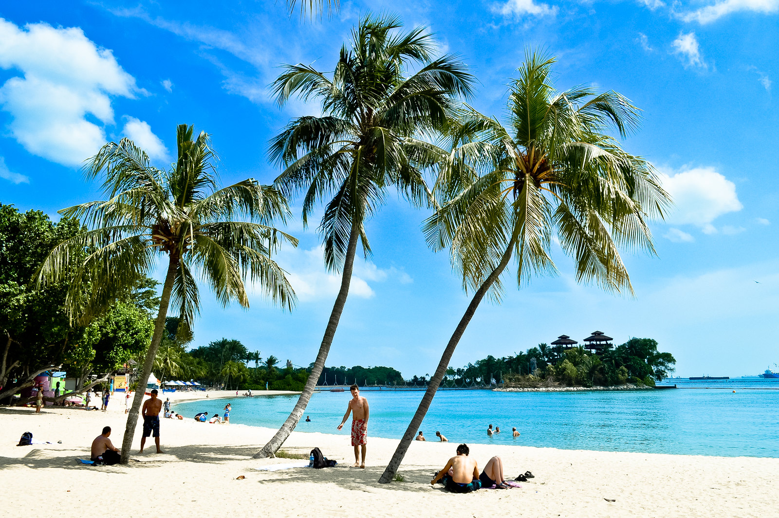 Sentosa Island Beach, Singapore