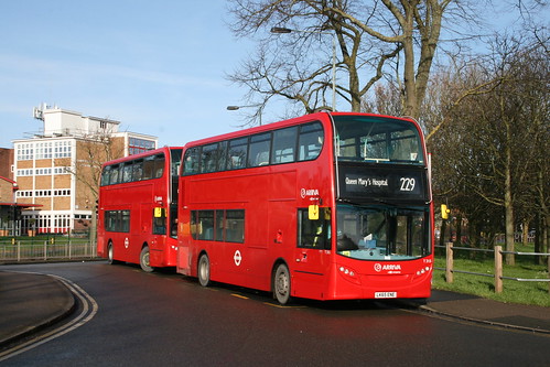 Arriva Southern Counties T315 on Route 229, Queen Mary's Hospital