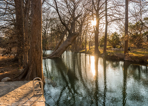 winter sunset water rural creek swimming river us texas unitedstates samsung limestone hillcountry cypresstrees goldenhour wimberley wateringhole texashillcountry nx500 imagelogger ditchthedslr samsungnx500