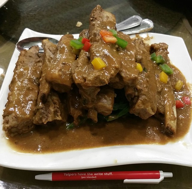 2016-Feb-24 Fortune House - coconut curry pork ribs