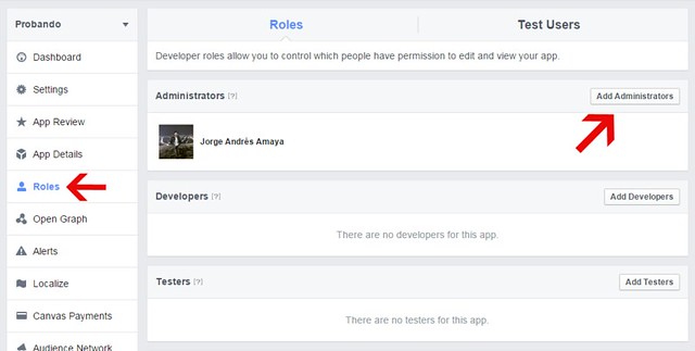 Crear aplicación (App) de Facebook
