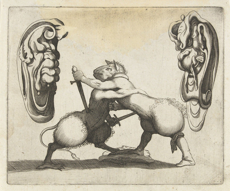 Arent van Bolten - Grotesque Creatures 11, 1604-1616