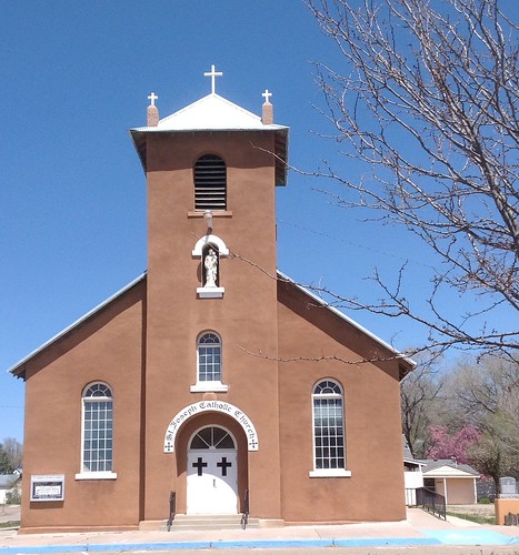 St Joseph Catholic Church, Springer, NM, by Barbara Wright