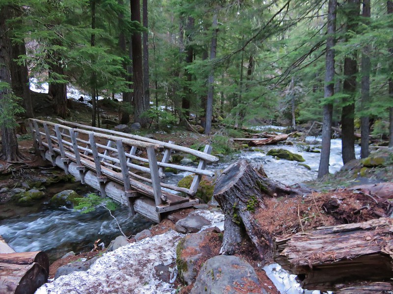 Footbridge over Cold Spring Creek