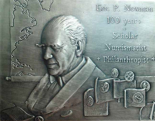 Eric P. Newman 100 years medal