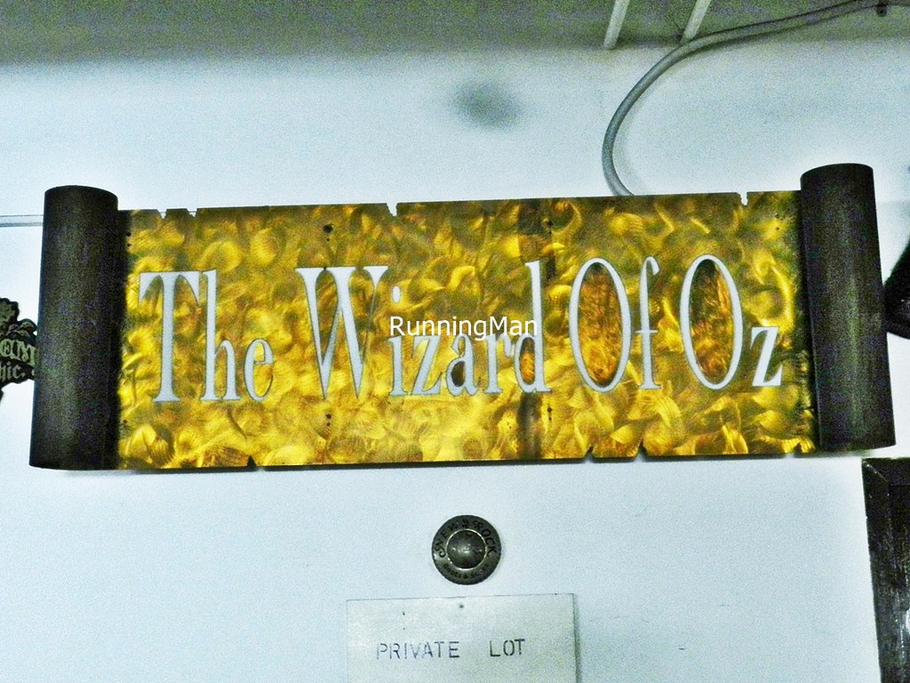 The Wizard Of Oz Shoes Signage