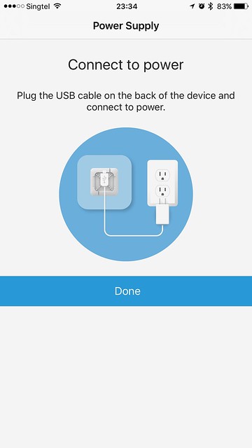 tado iOS App - Connect to Power