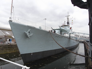 HMS Cavalier, Chatham dockyard