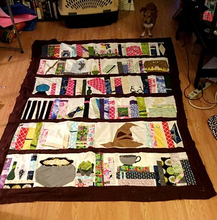 Quilt top finished!