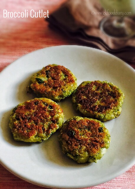 Broccoli cutlet recipe for toddlers and kids3