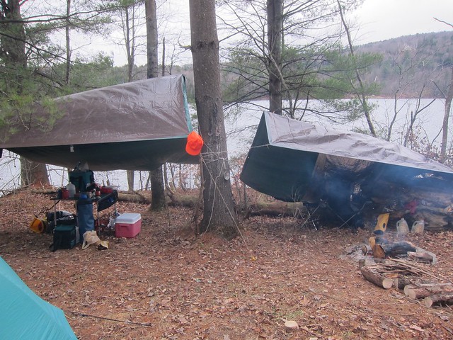 camp from top of site