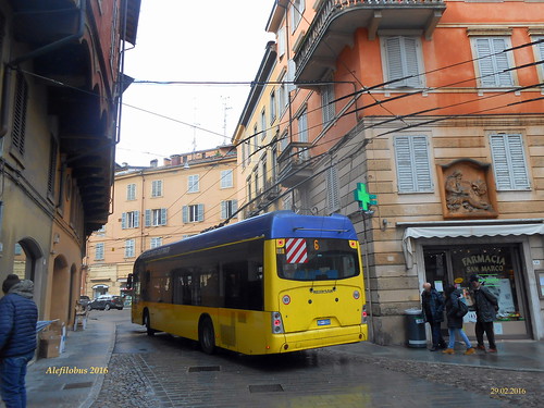 filobus Neoplan n°03 in corso Canalchiaro - linea 6