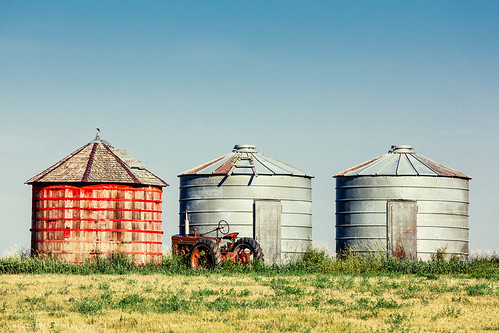 old blue sky west color field grass rural montana mt exterior unitedstates farm horizon country farming rustic harvest nobody nopeople farmland storage clear ridge silos copyspace shelter bins tranquil containers oldfashioned grassy grainbins wester lewistown farmbuildings quain ferguscounty