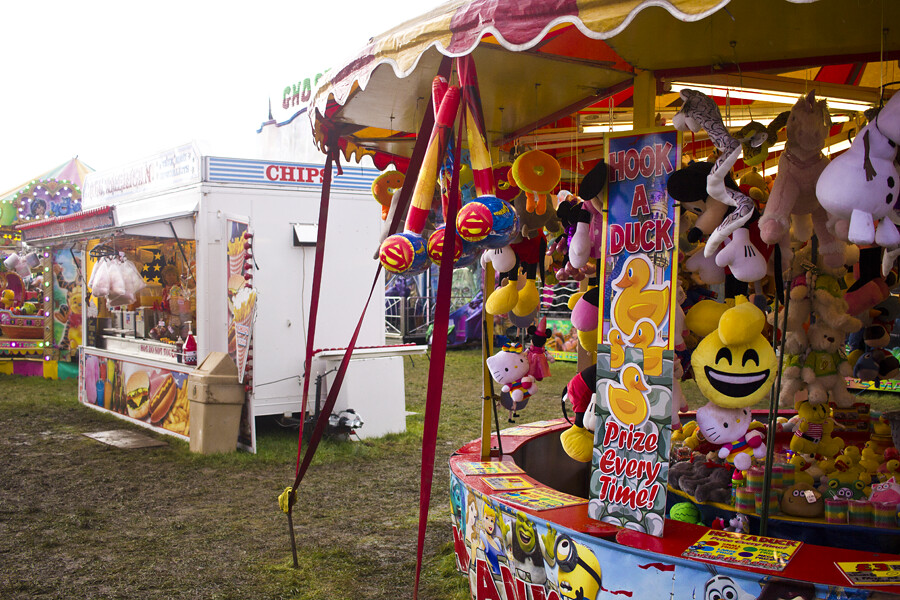 funfair, rollercoaster, lights, rides, funfair ride, fairground, cape, carnival