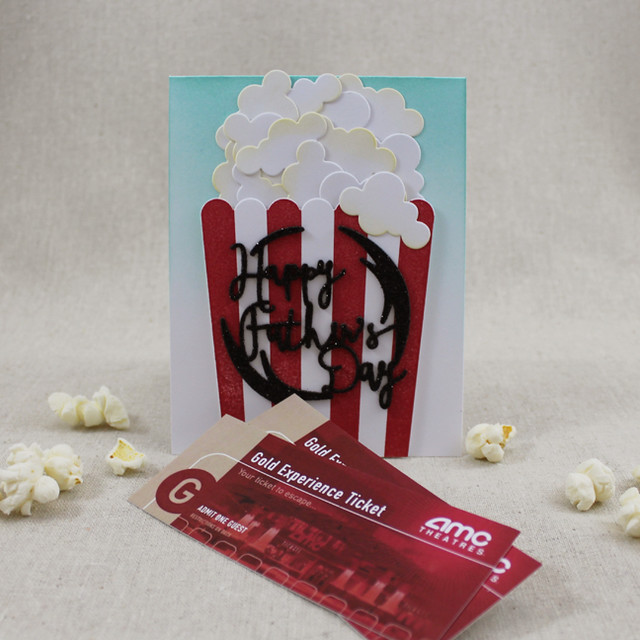 Movies & Popcorn Father's Day Card2