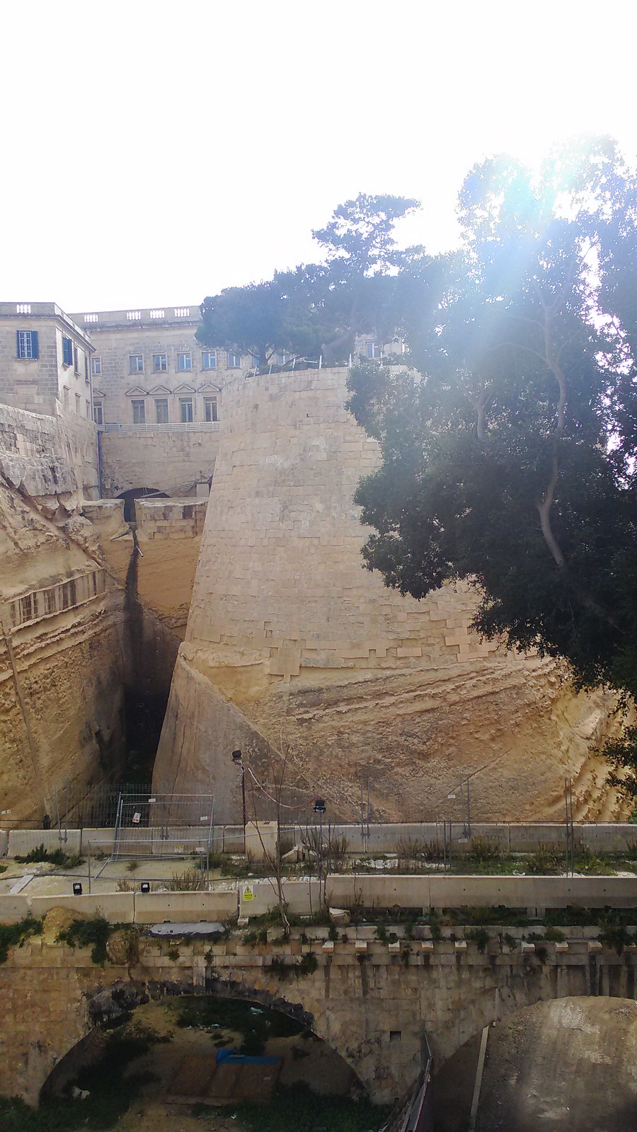 Mura d'entrata a Valletta