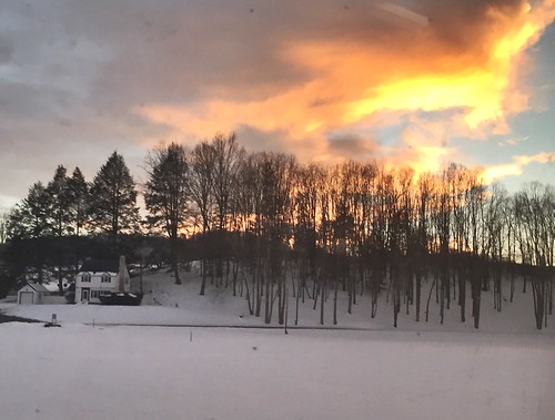 winter sunsets westvirginia farmlife summerscountywv amtrakviews