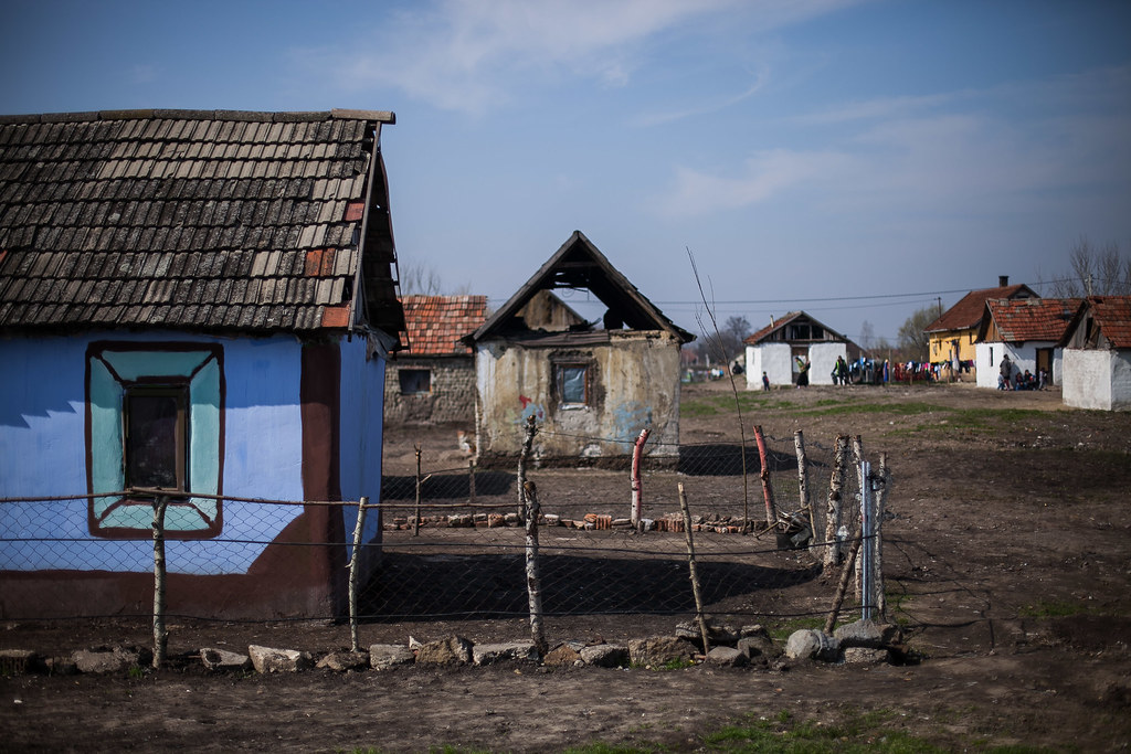 Sok házat frissen meszeltek | Fotó: Magócsi Márton