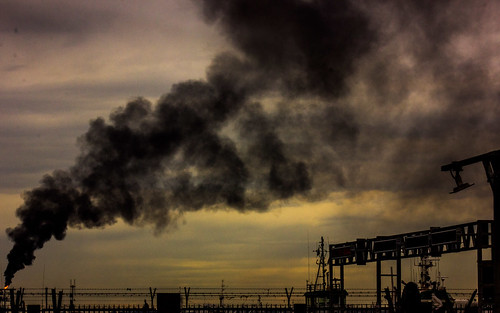street sky ecology uruguay view smoke montevideo polution enviroment meioambiente