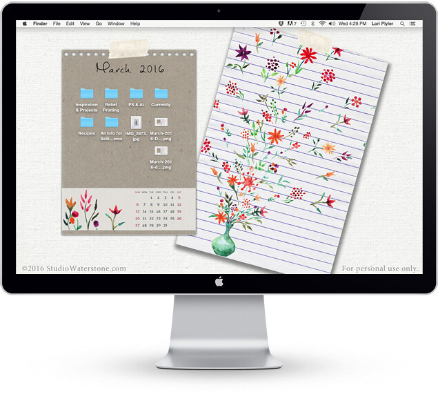 March 2016 Desktop Wallpaper