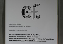 Inauguração da Cidade do Futebol