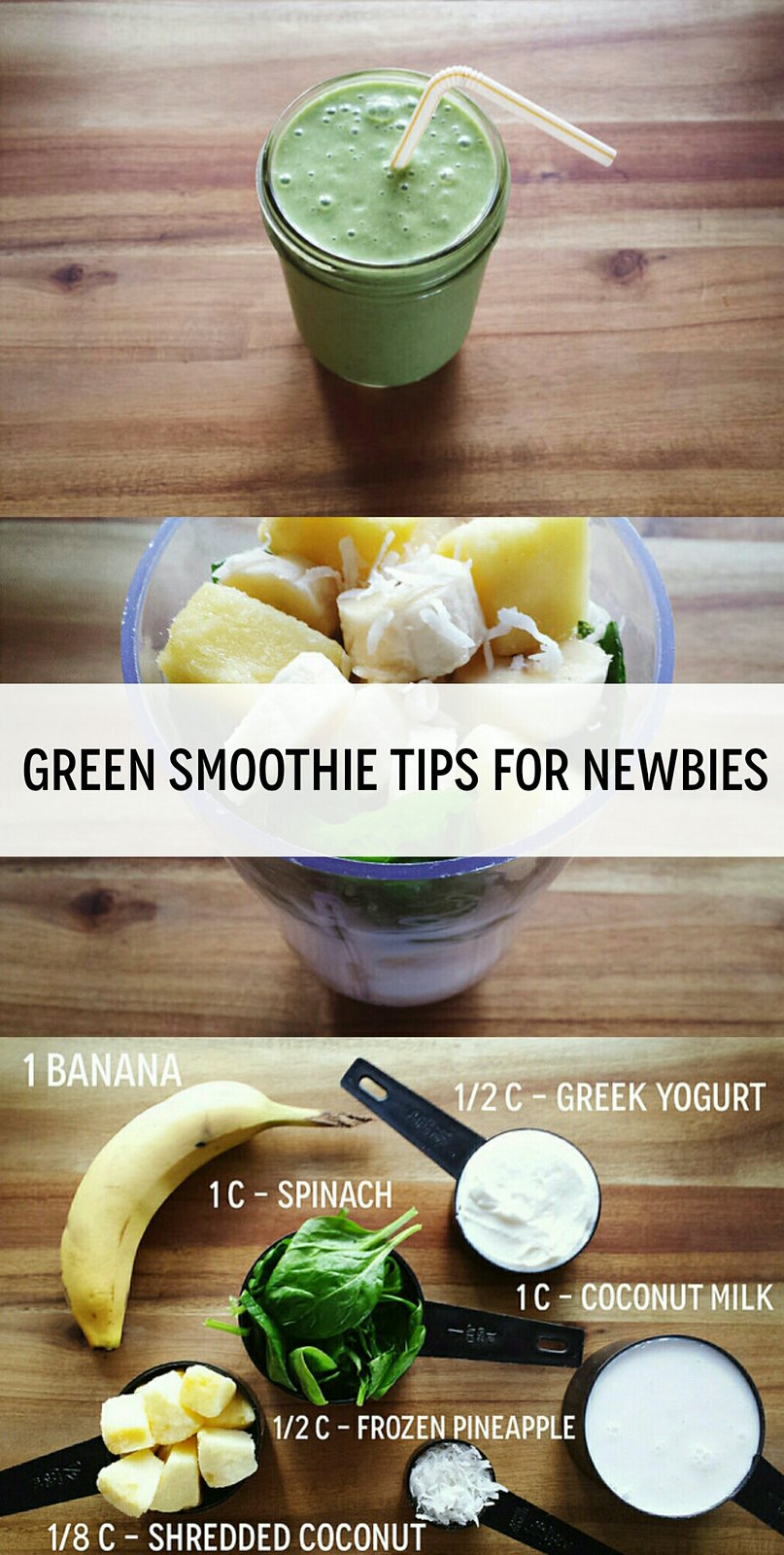 green smoothie tips for newbies