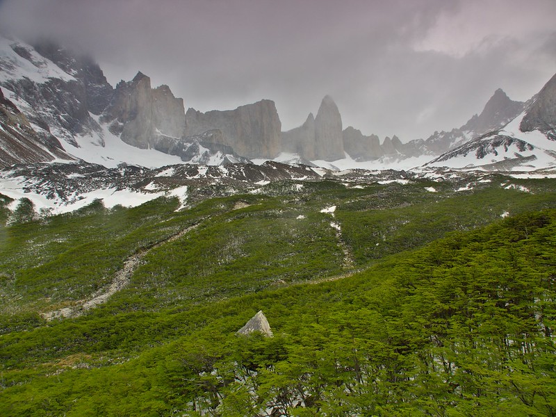 Torres del Paine: Valle del Francés (pata central W) - Por el sur del mundo. CHILE (22)