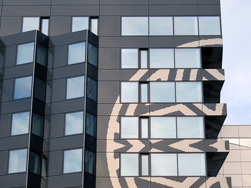 Geometric Architecture in Rotterdam, Holland