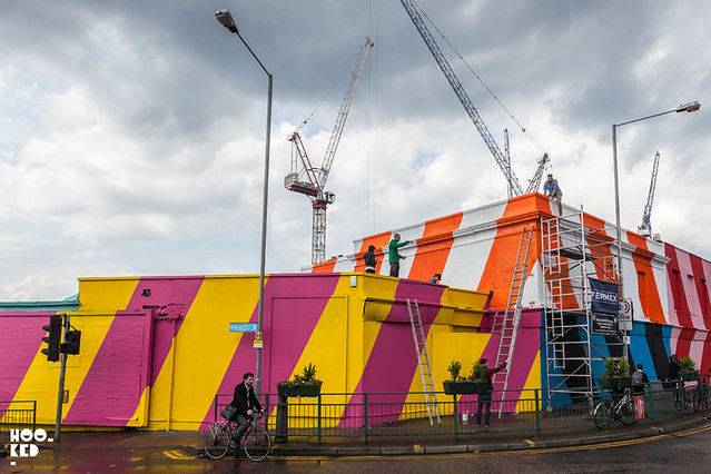 Irish artist MASER transforms The Standard in E17 for WoodStreet Walls