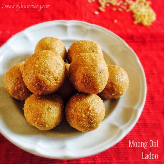 Moong dal Ladoo Recipe for Toddlers and Kids2