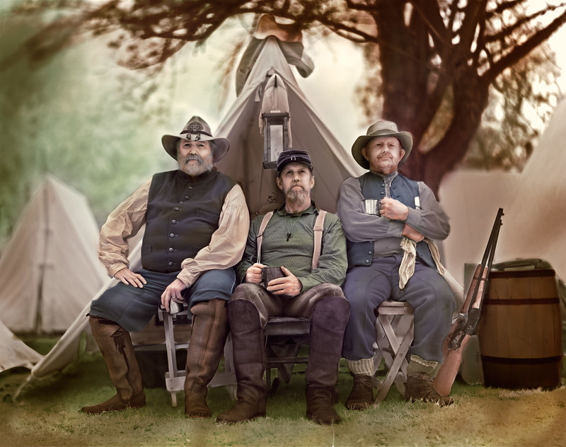 150912_TRES-PINOS-CIVIL-WAR-DAYS_Camp_Colorized