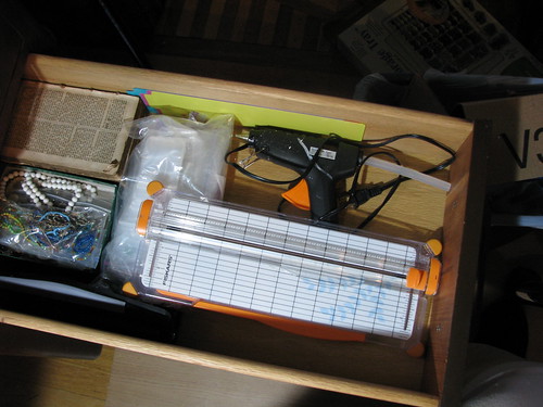 Right side, second drawer