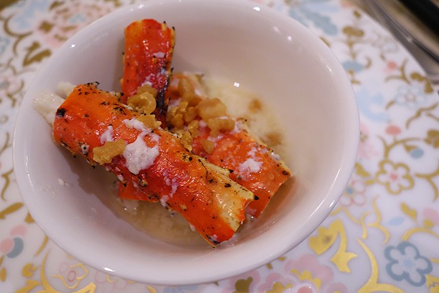 Steamed Alaskan King Crab in Chinese Rice Wine with Chicken Oil & Crispy Pork Lard - CNY 2016 @ Man Fu Yuan, InterContinental Singapore