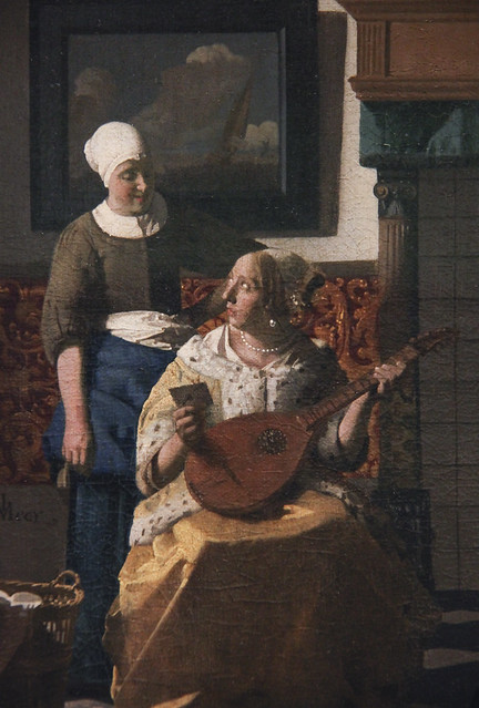 The Love Letter, Johannes Vermeer, c.1669-70