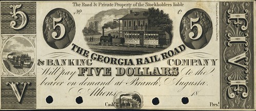Georgia Rail Road & Banking Co. $5