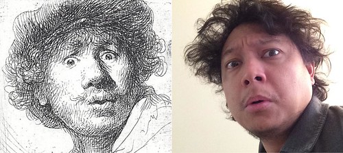 Comparison to Rembrandt Self-Portrait