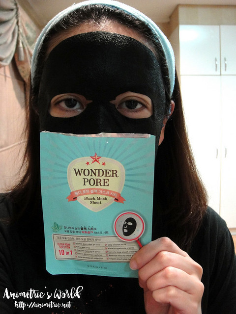 Etude House Wonder Pore Black Mask Sheet